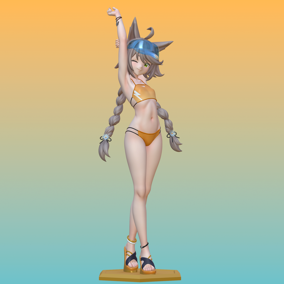 2140 Tenjinyama Otogi_Blue Archive - STL 3D Print Files
