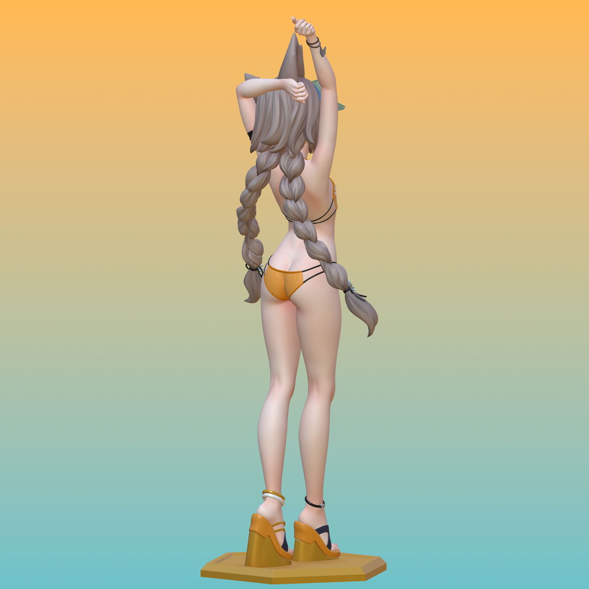 2140 Tenjinyama Otogi_Blue Archive - STL 3D Print Files