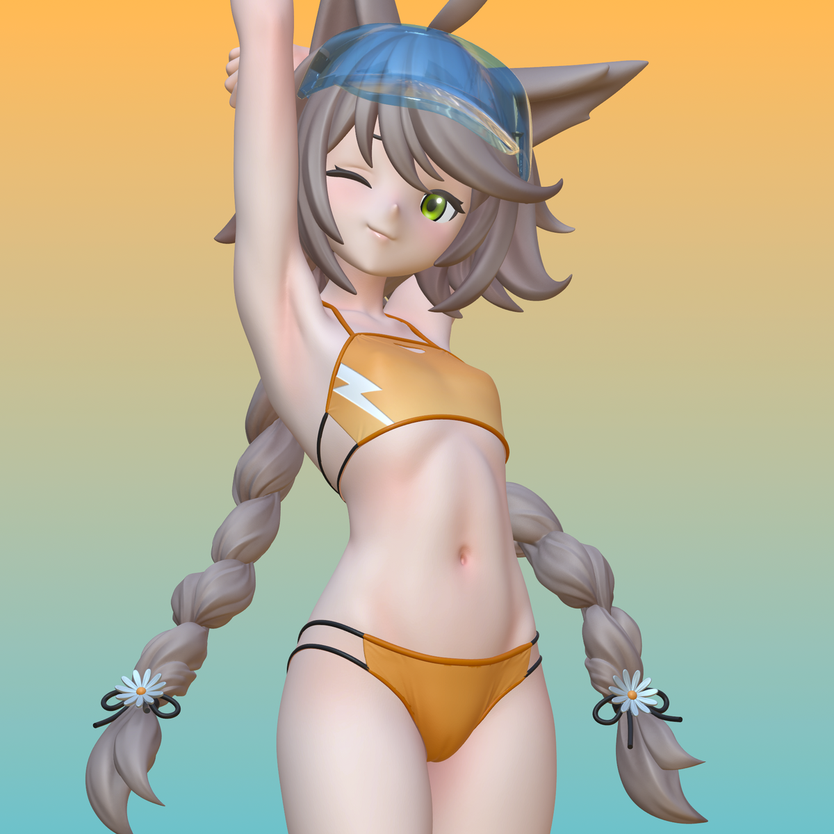 2140 Tenjinyama Otogi_Blue Archive - STL 3D Print Files