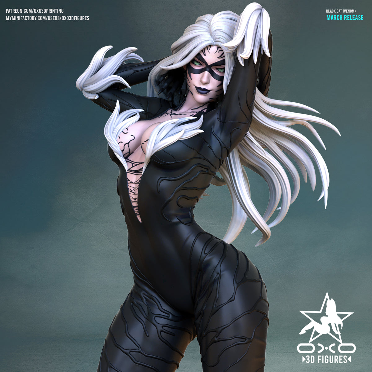 1979 Black Cat_Marvel Comics NSFW - STL 3D Print Files