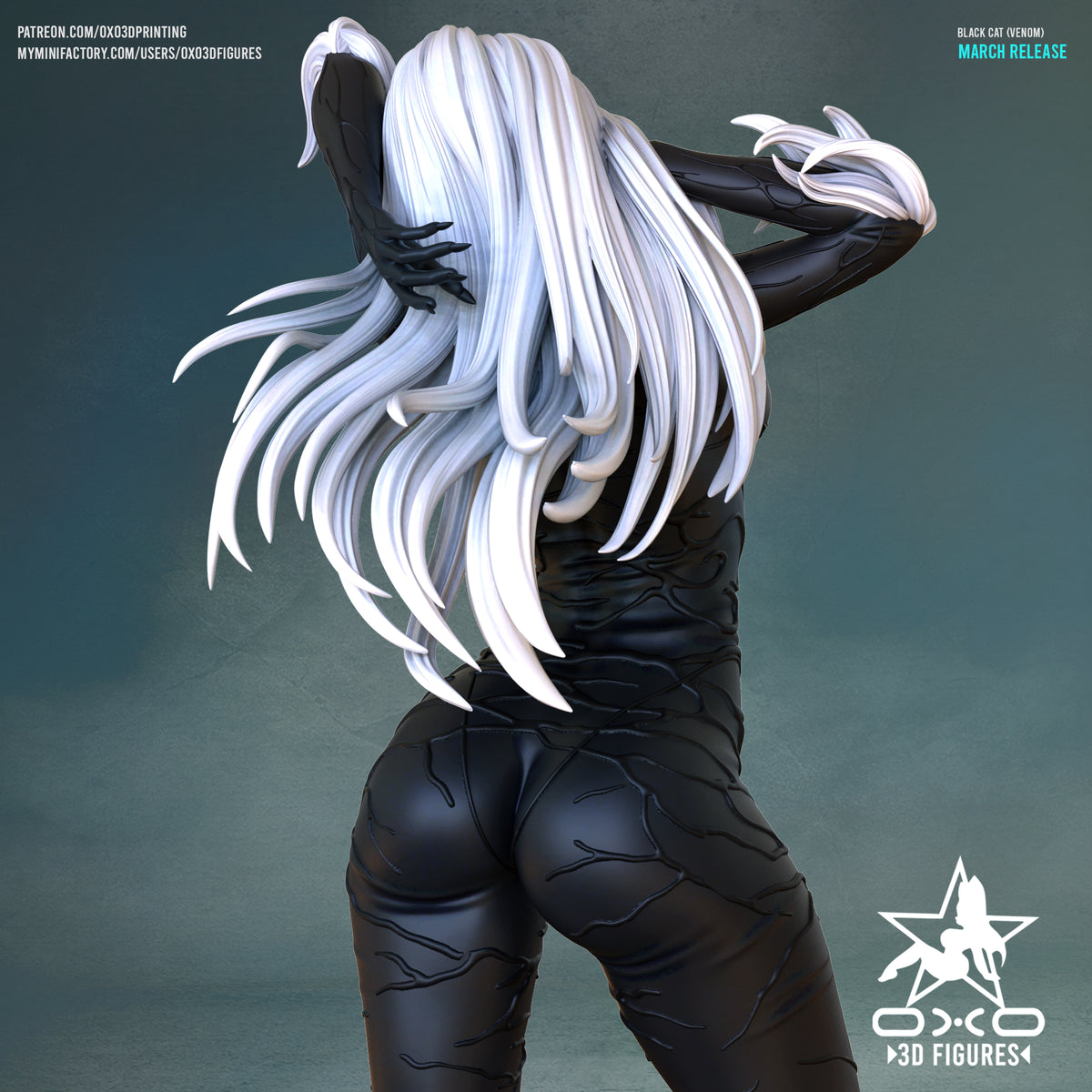 1979 Black Cat_Marvel Comics NSFW - STL 3D Print Files