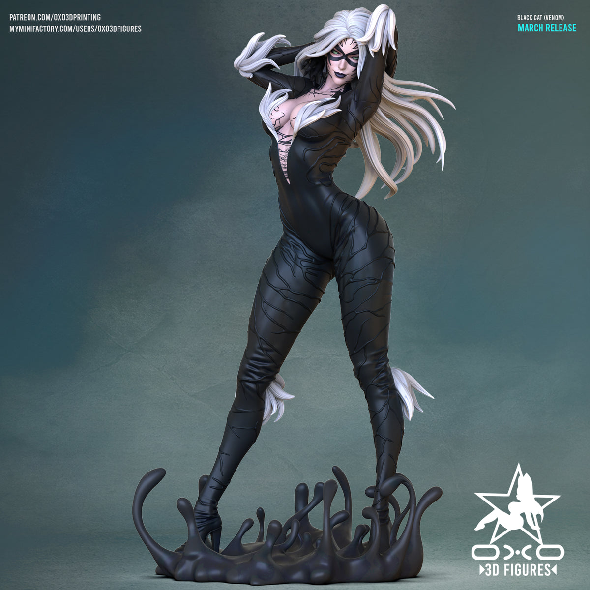 1979 Black Cat_Marvel Comics NSFW - STL 3D Print Files
