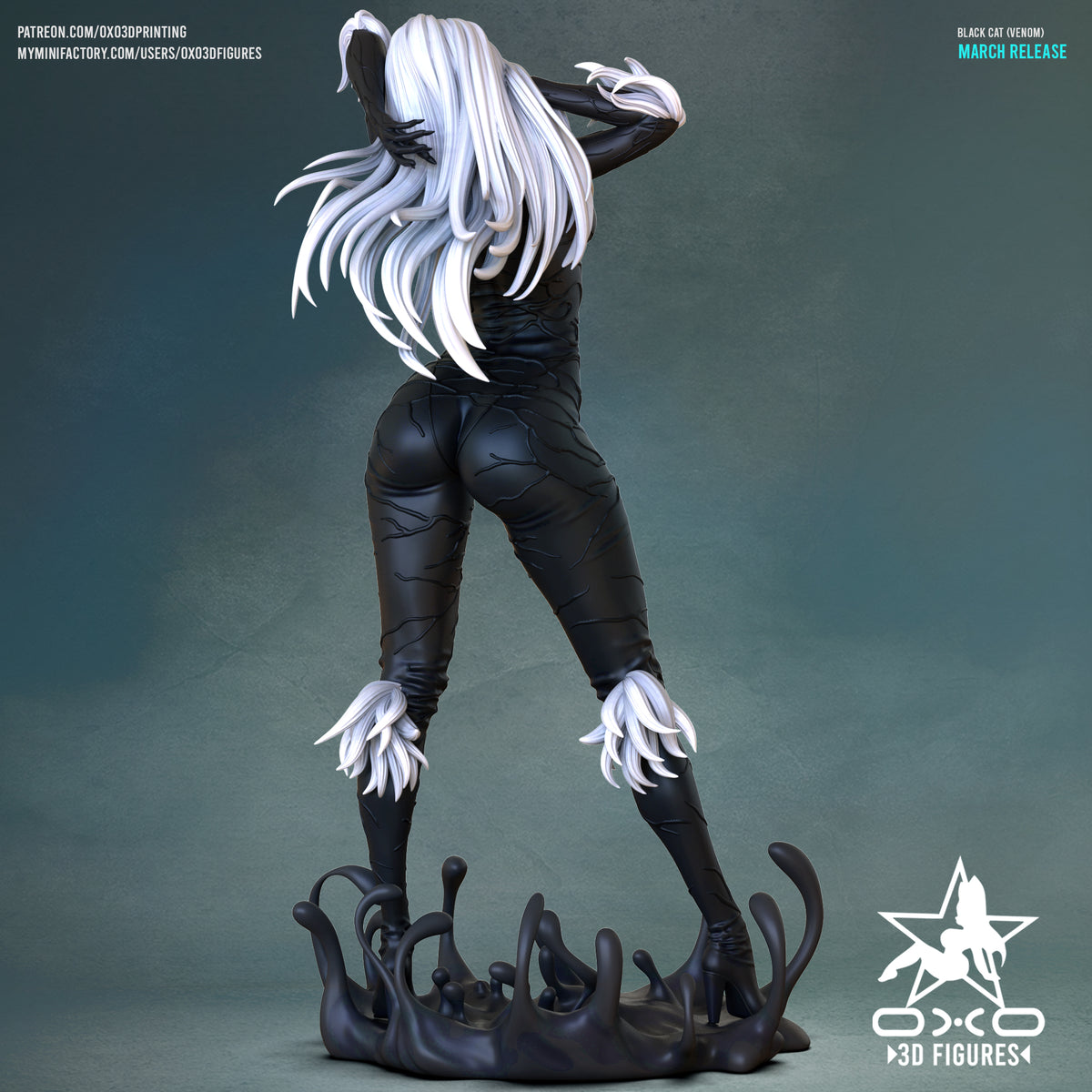 1979 Black Cat_Marvel Comics NSFW - STL 3D Print Files