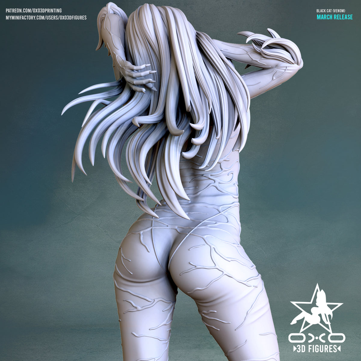 1979 Black Cat_Marvel Comics NSFW - STL 3D Print Files