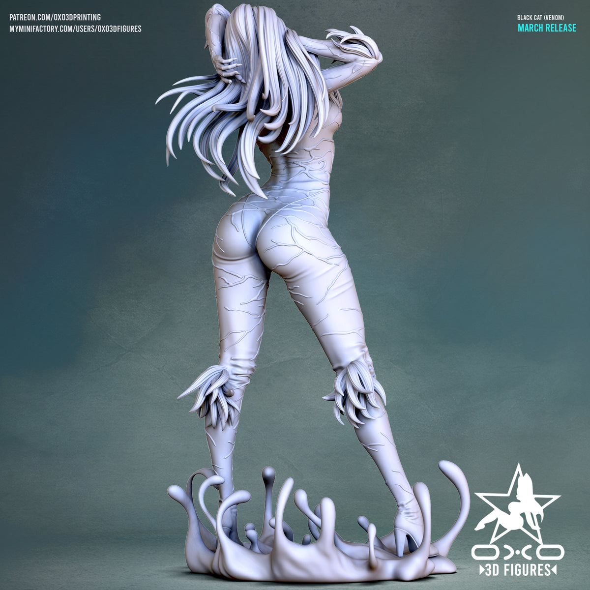 1979 Black Cat_Marvel Comics NSFW - STL 3D Print Files