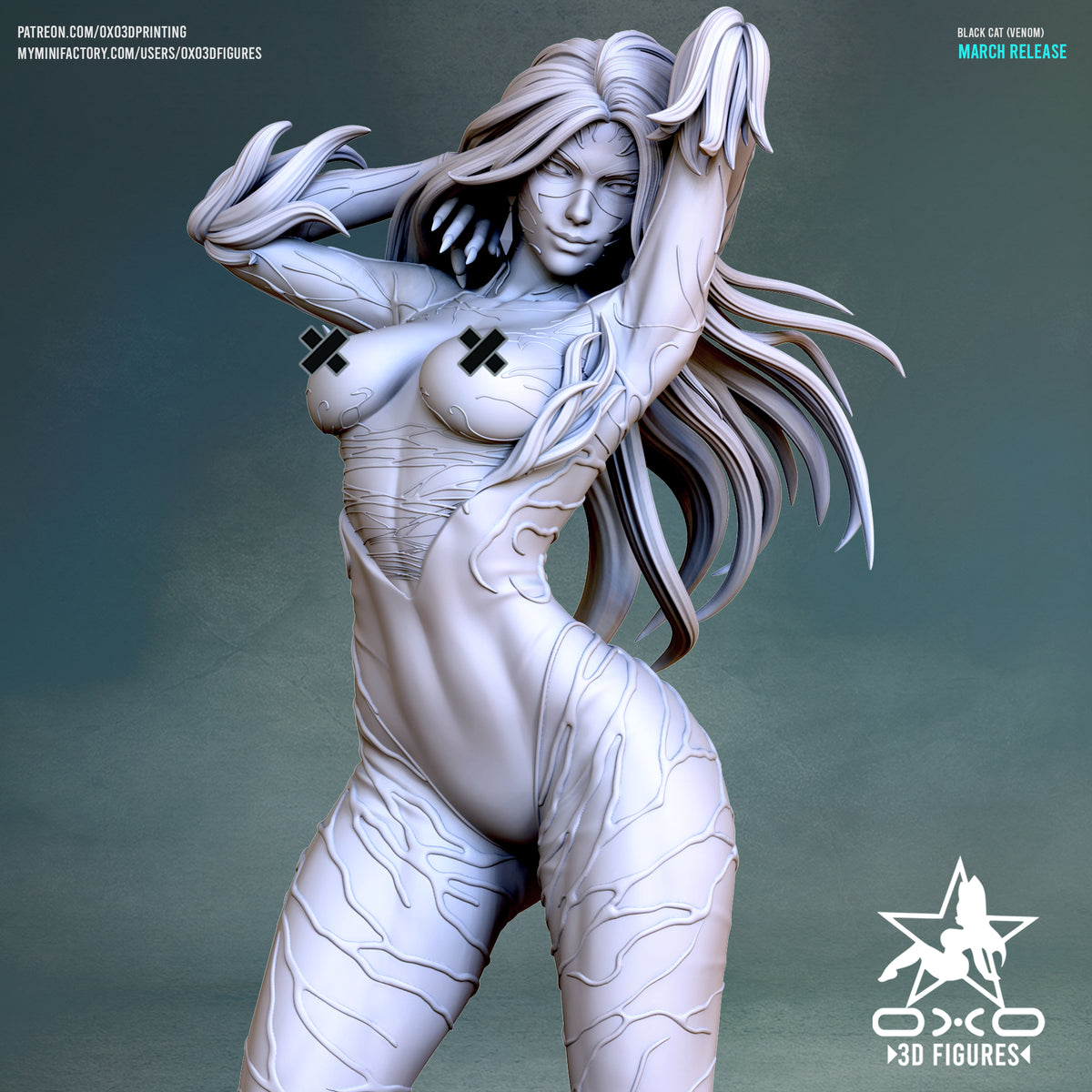 1979 Black Cat_Marvel Comics NSFW - STL 3D Print Files
