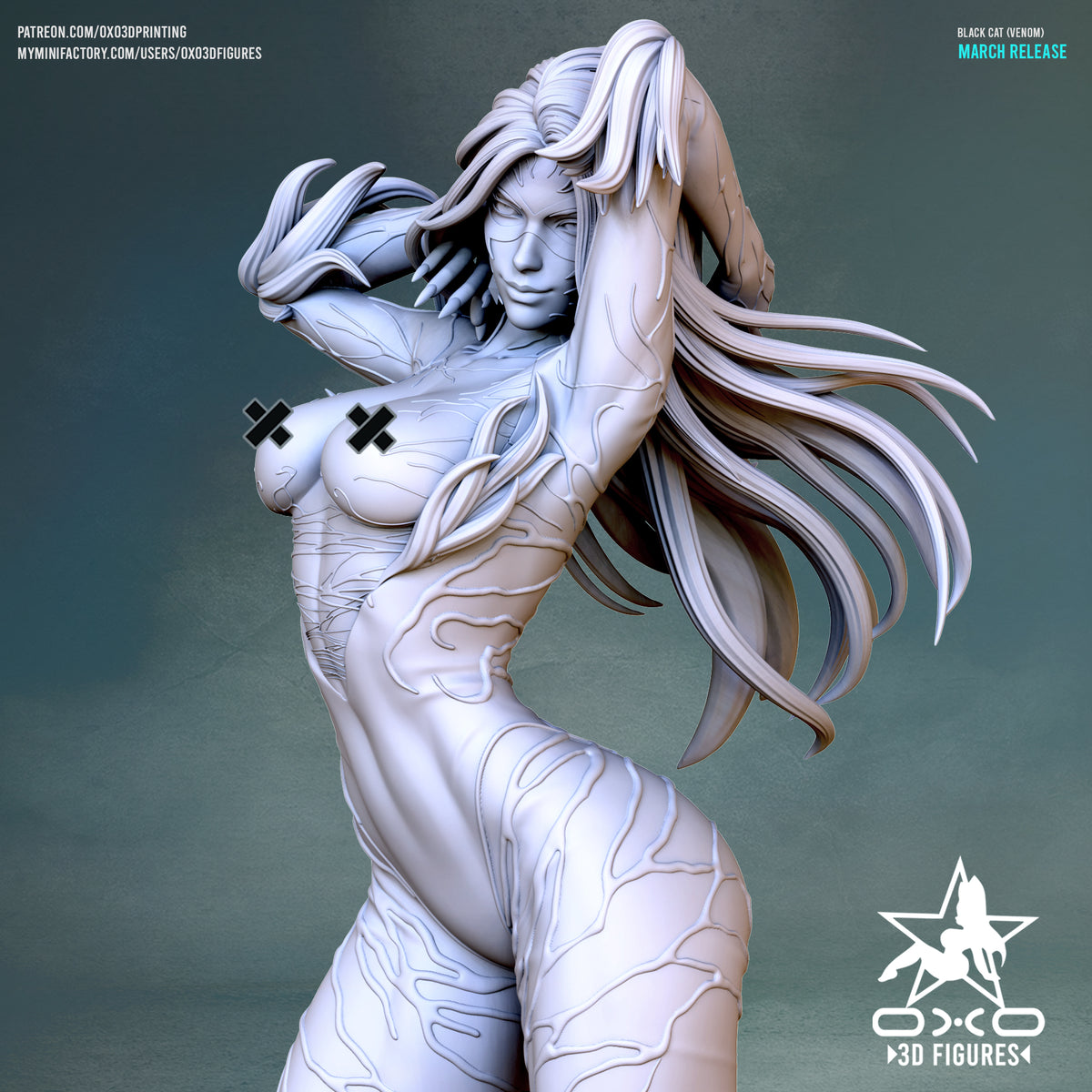 1979 Black Cat_Marvel Comics NSFW - STL 3D Print Files