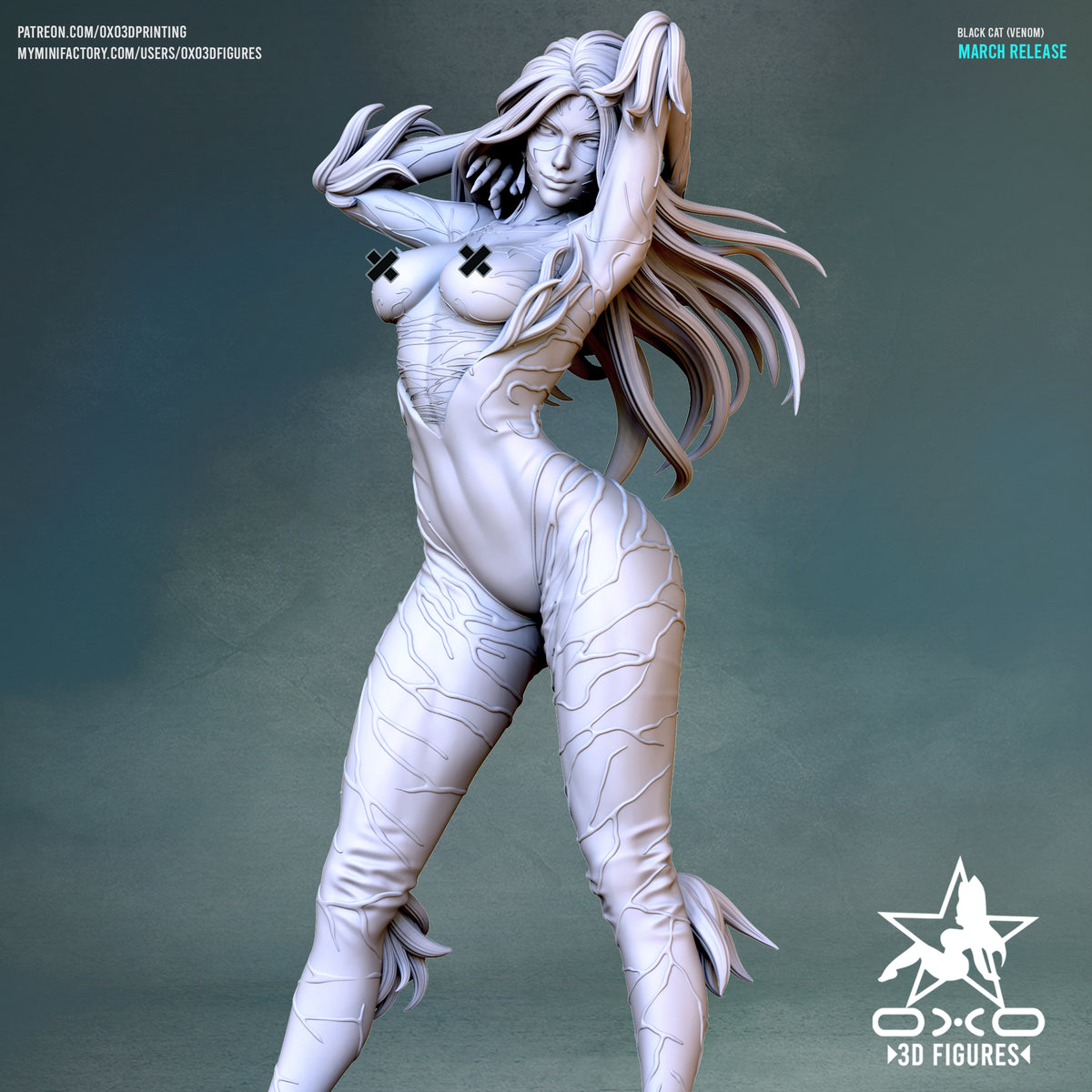 1979 Black Cat_Marvel Comics NSFW - STL 3D Print Files