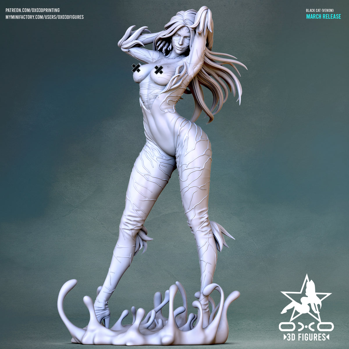 1979 Black Cat_Marvel Comics NSFW - STL 3D Print Files