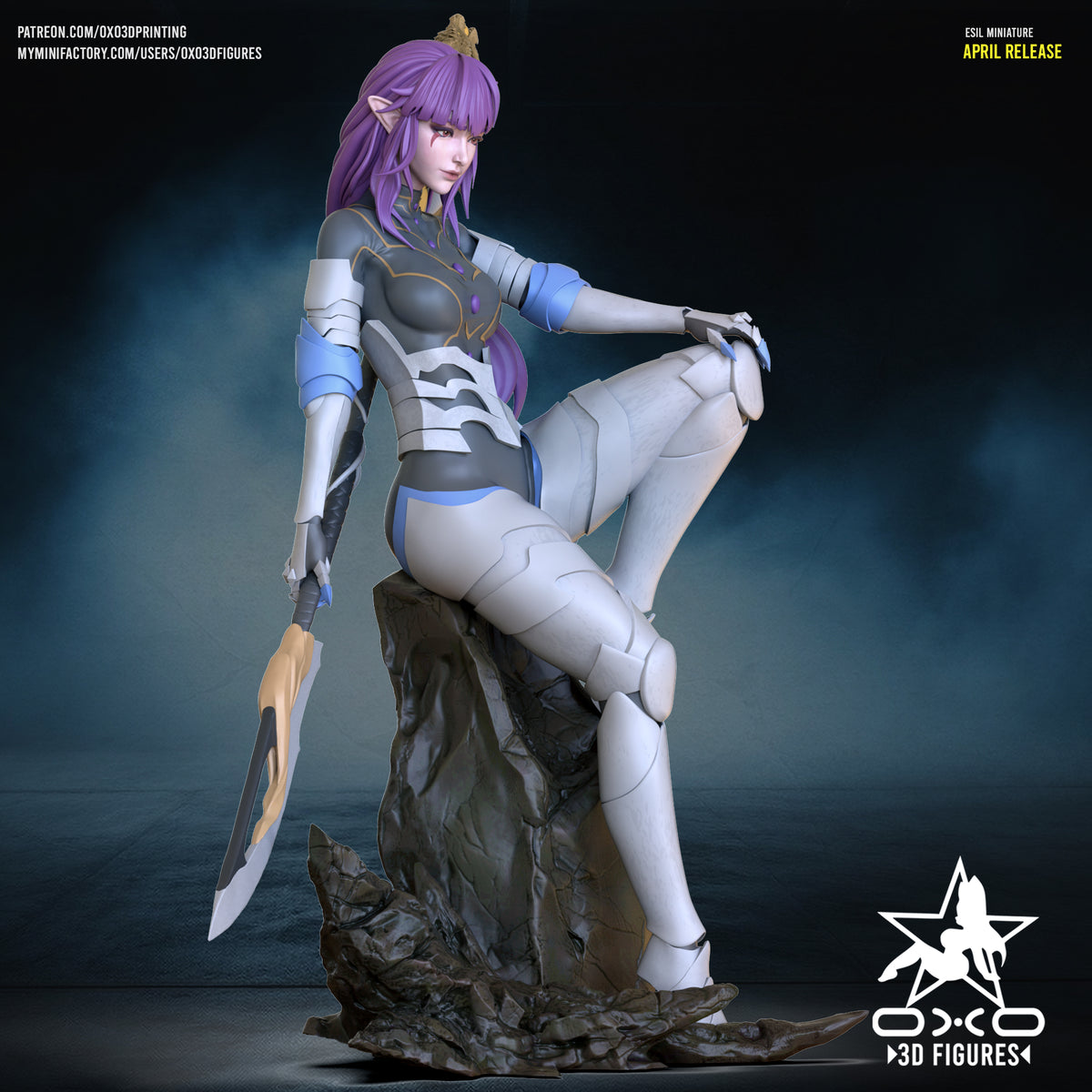 1945 Esil Radiru_Solo Leveling - STL 3D Print Files