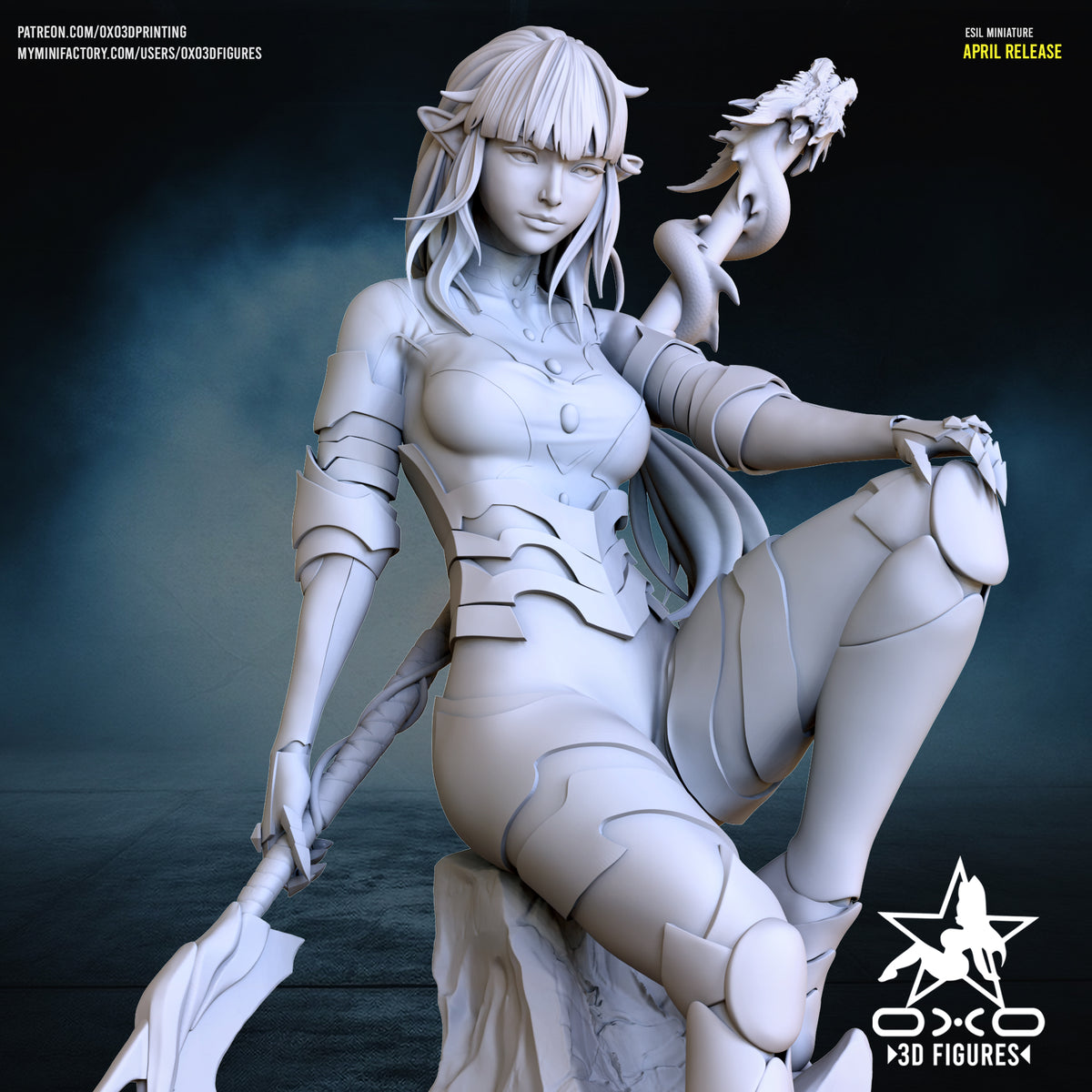 1945 Esil Radiru_Solo Leveling - STL 3D Print Files