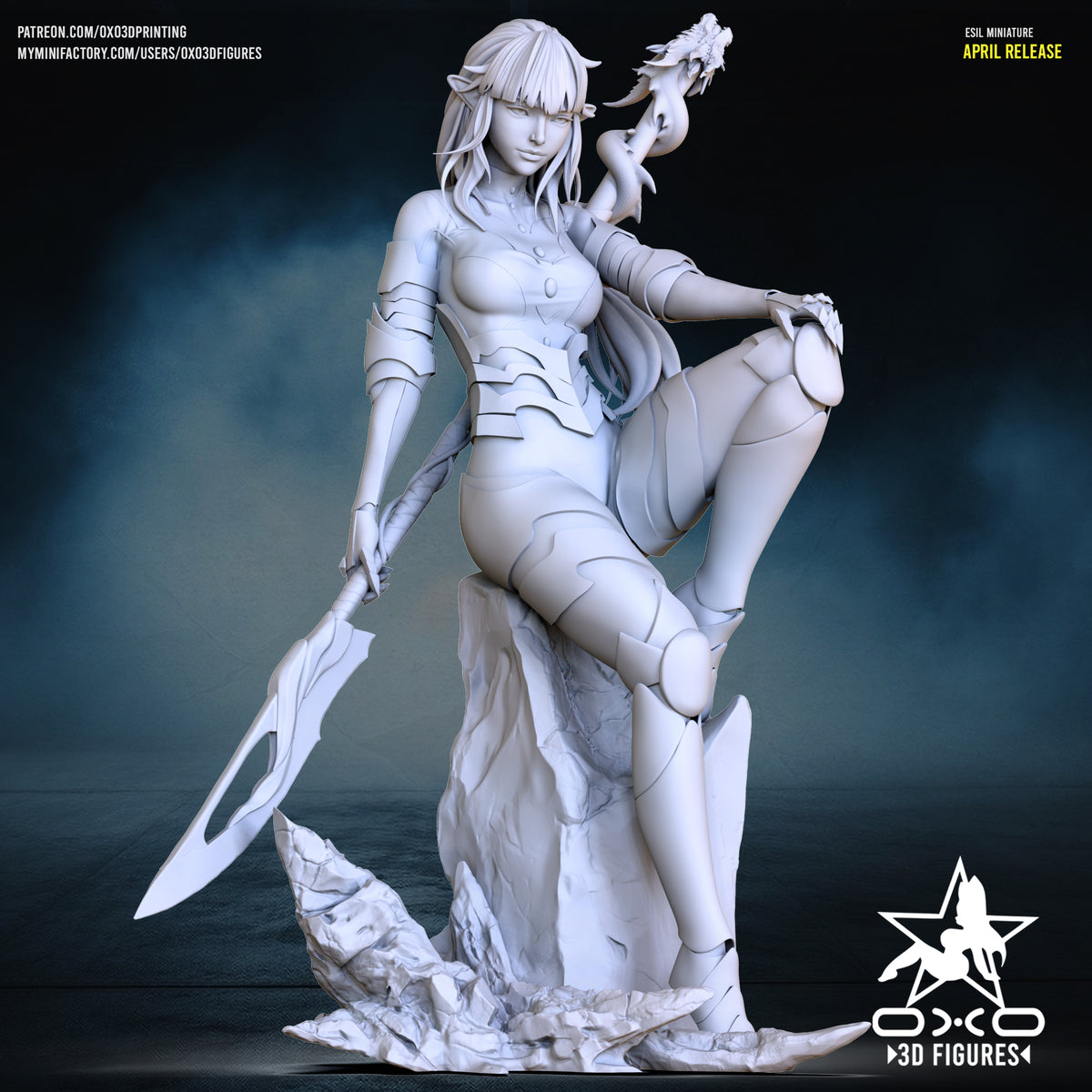 1945 Esil Radiru_Solo Leveling - STL 3D Print Files