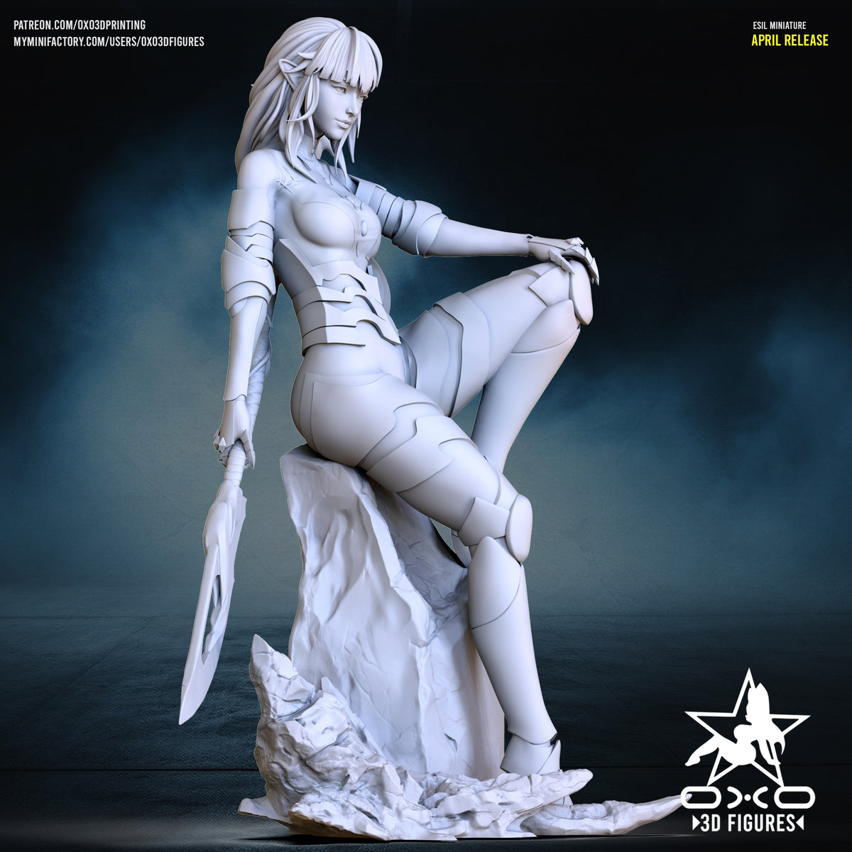 1945 Esil Radiru_Solo Leveling - STL 3D Print Files