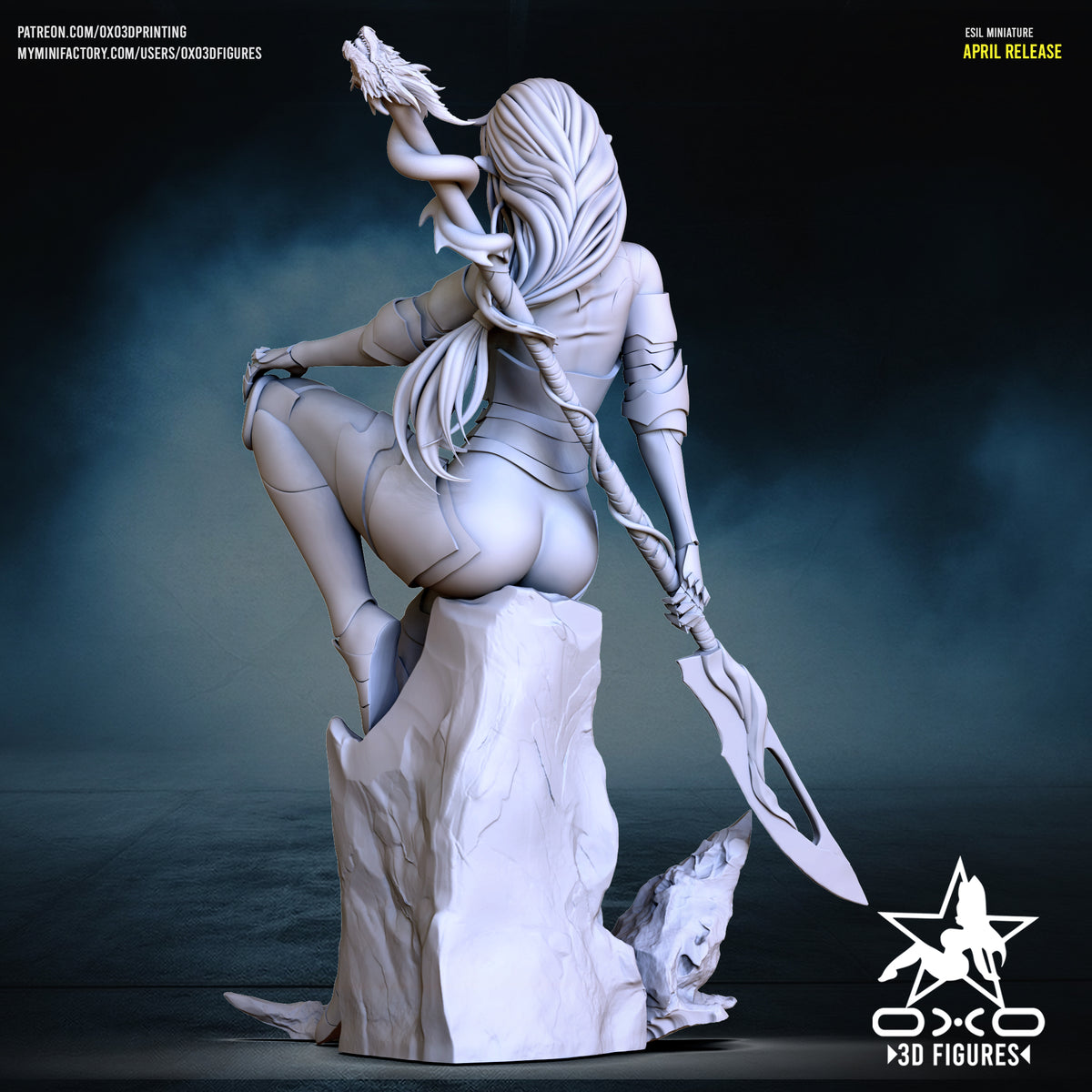 1945 Esil Radiru_Solo Leveling - STL 3D Print Files