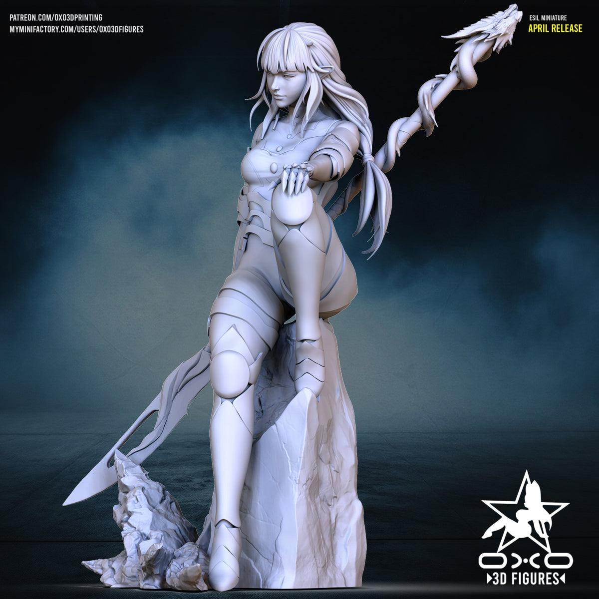 1945 Esil Radiru_Solo Leveling - STL 3D Print Files