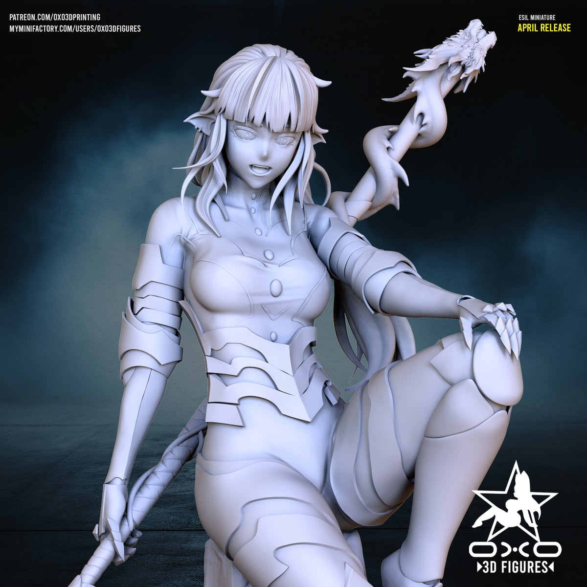 1945 Esil Radiru_Solo Leveling - STL 3D Print Files