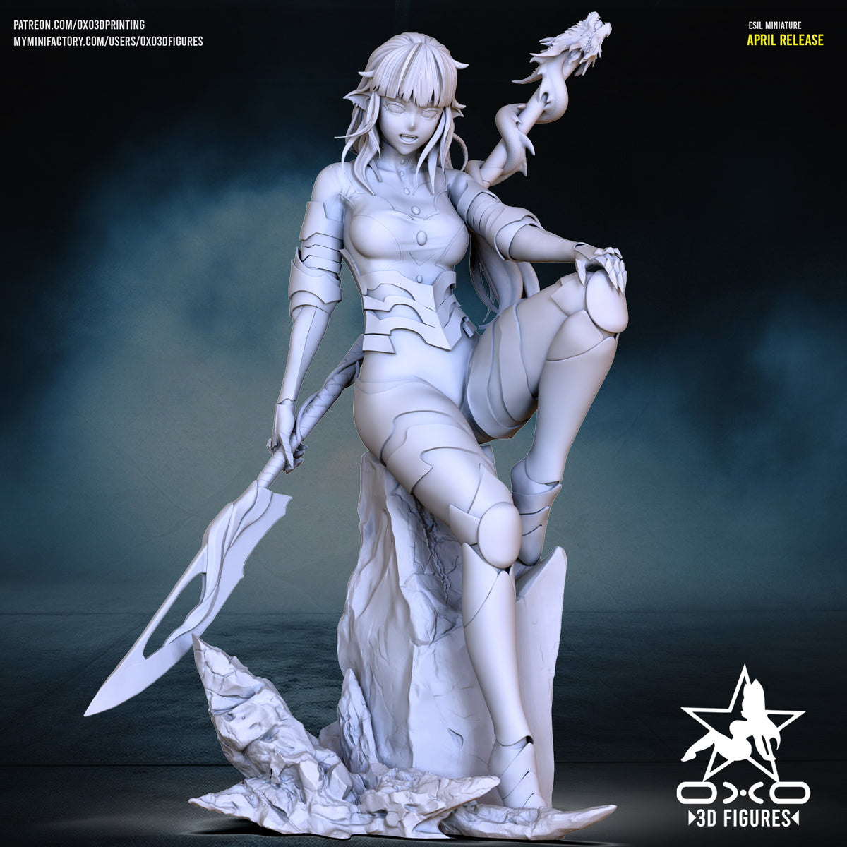 1945 Esil Radiru_Solo Leveling - STL 3D Print Files