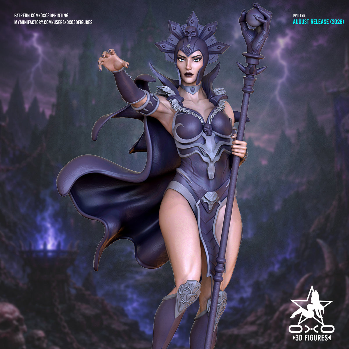 2049 Evil Lyn_Masters of the Universe - STL 3D Print Files