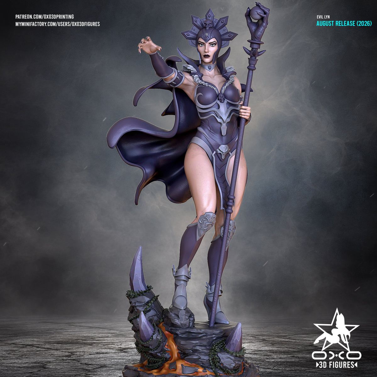 2049 Evil Lyn_Masters of the Universe - STL 3D Print Files