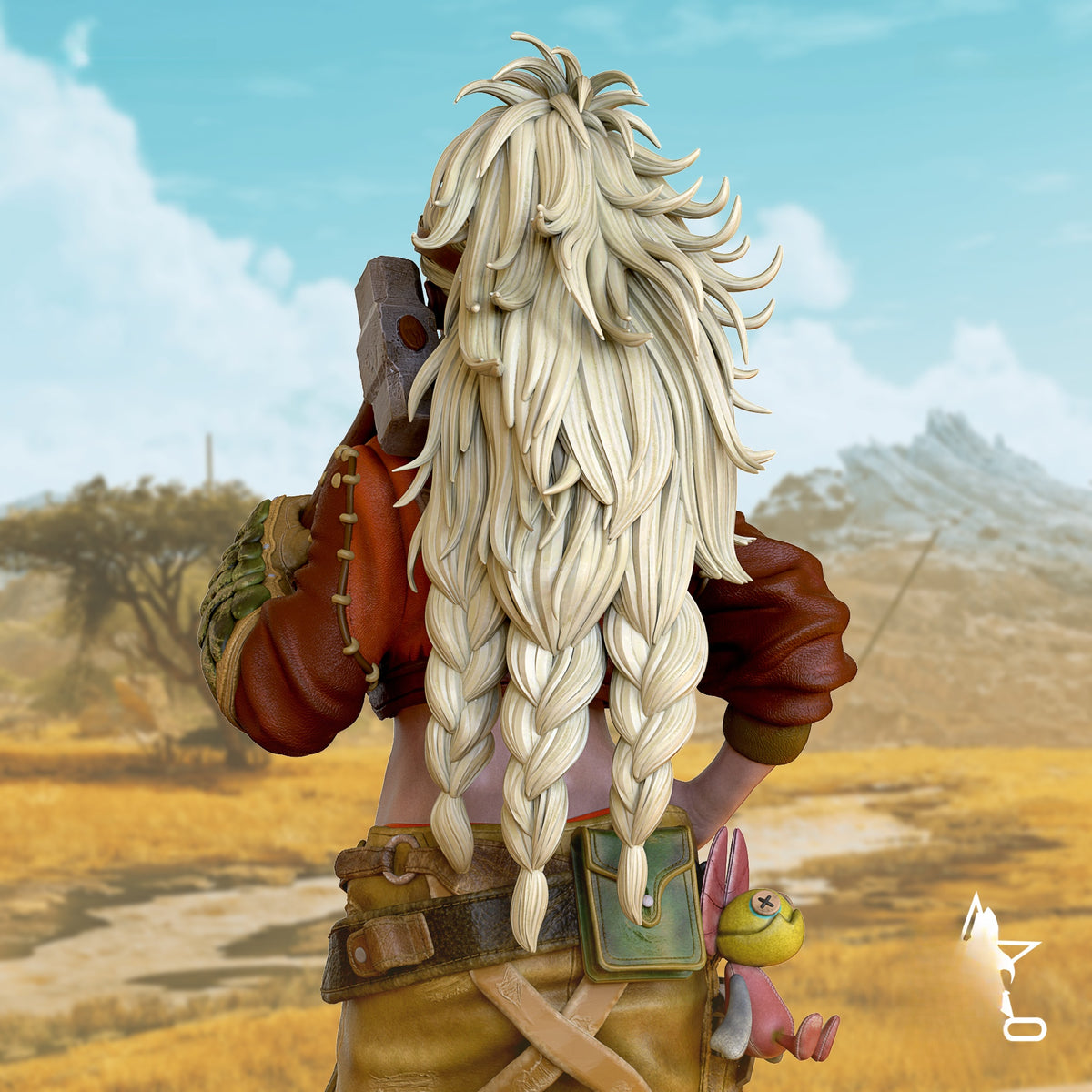 1766 Gemma_Monster Hunter Wilds - STL 3D Print Files