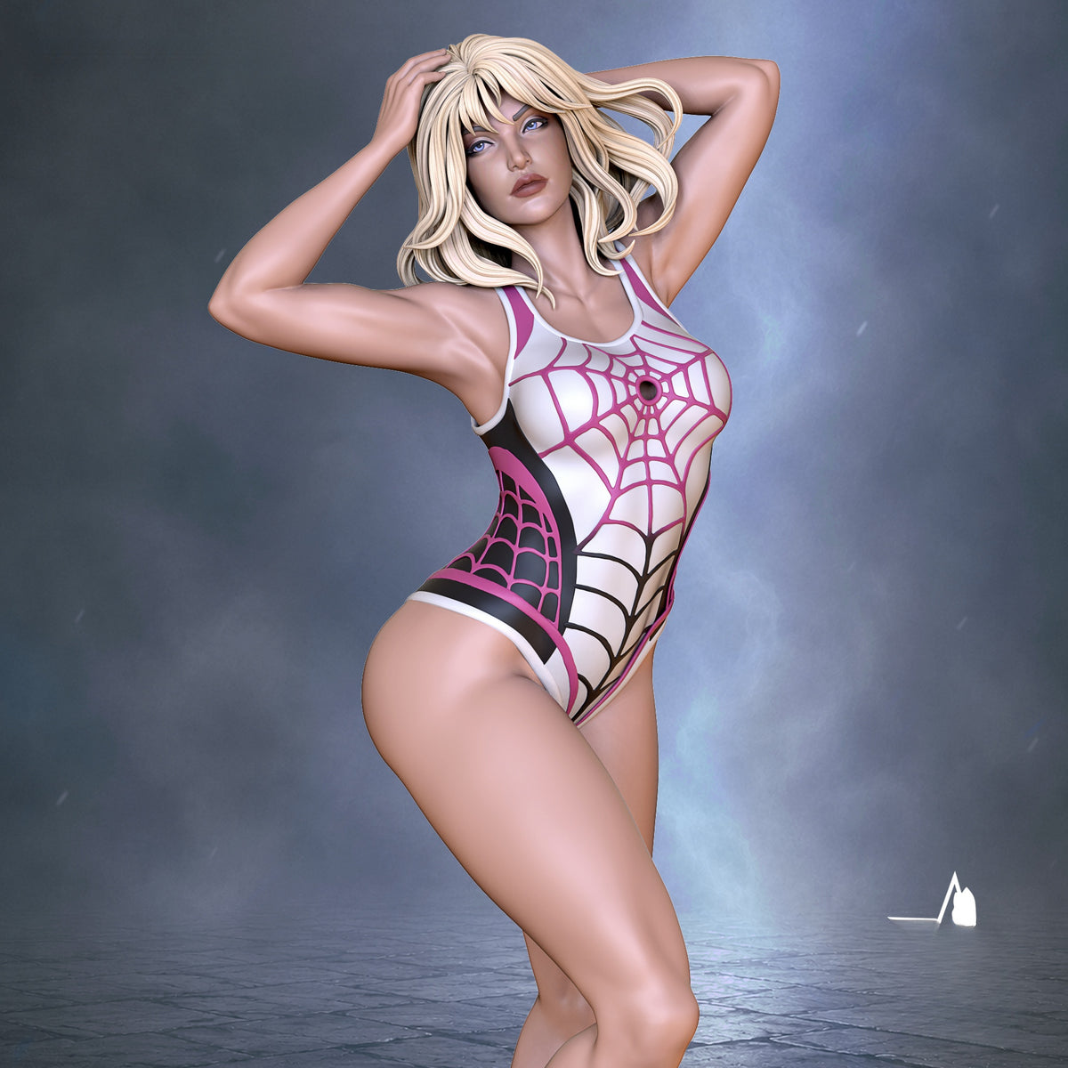 1767 Gwen Stacy_Marvel Comics - STL 3D Print Files