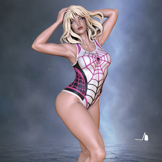 1767 Gwen Stacy_Marvel Comics - STL 3D Print Files