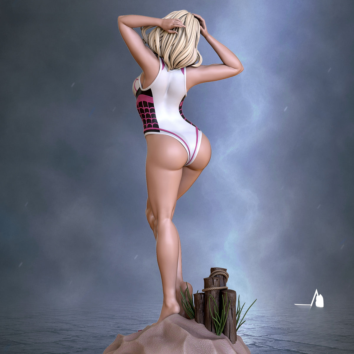1767 Gwen Stacy_Marvel Comics - STL 3D Print Files