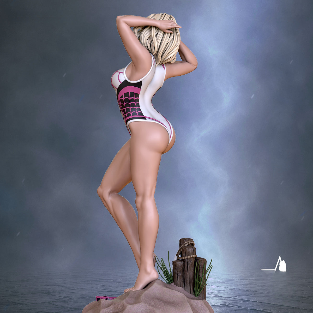 1767 Gwen Stacy_Marvel Comics - STL 3D Print Files