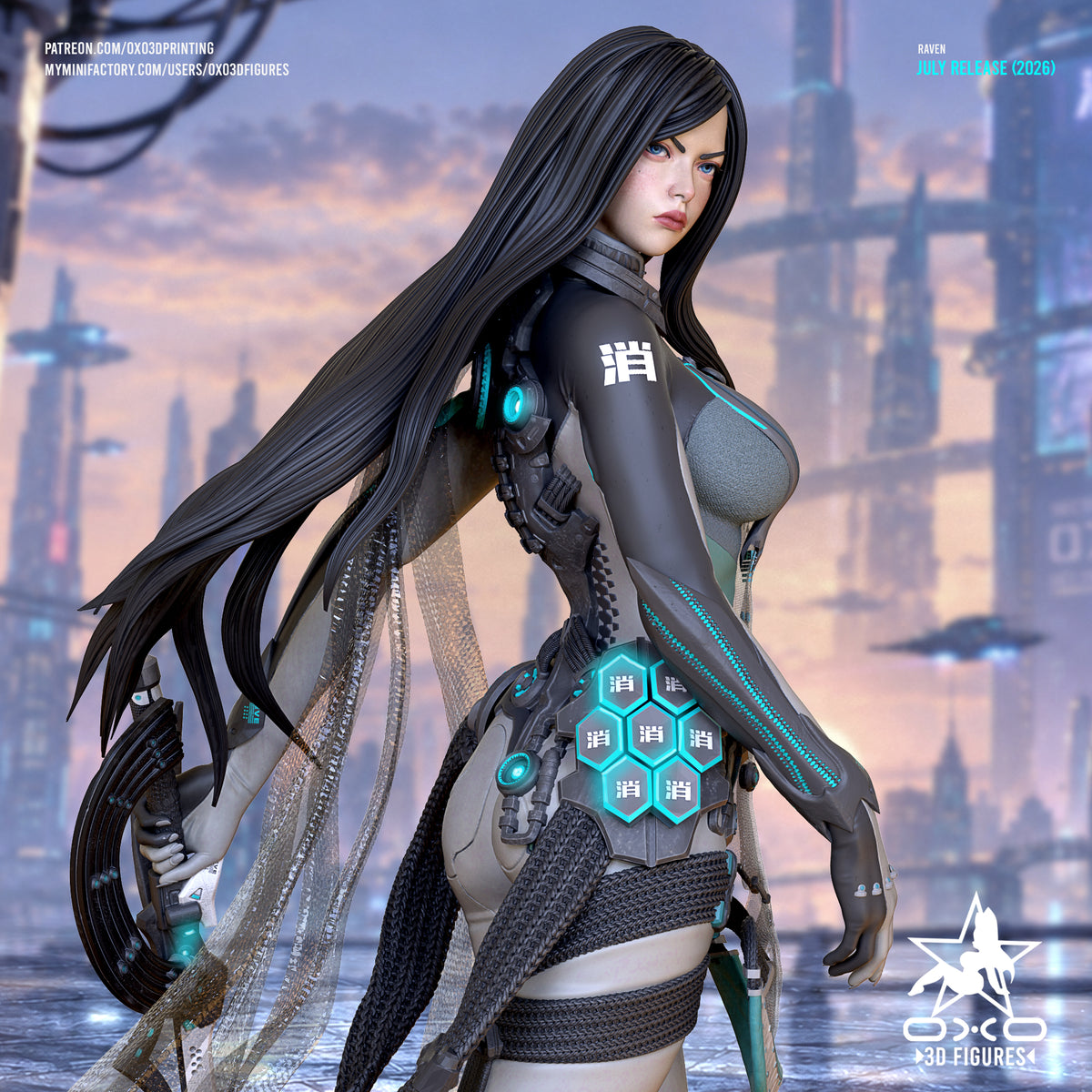 2019 Raven_StellarBlade - STL 3D Print Files