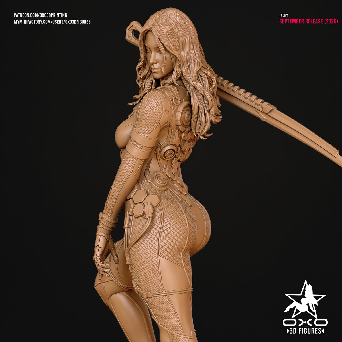 2024 Tachy_Stellar Blade - STL 3D Print Files