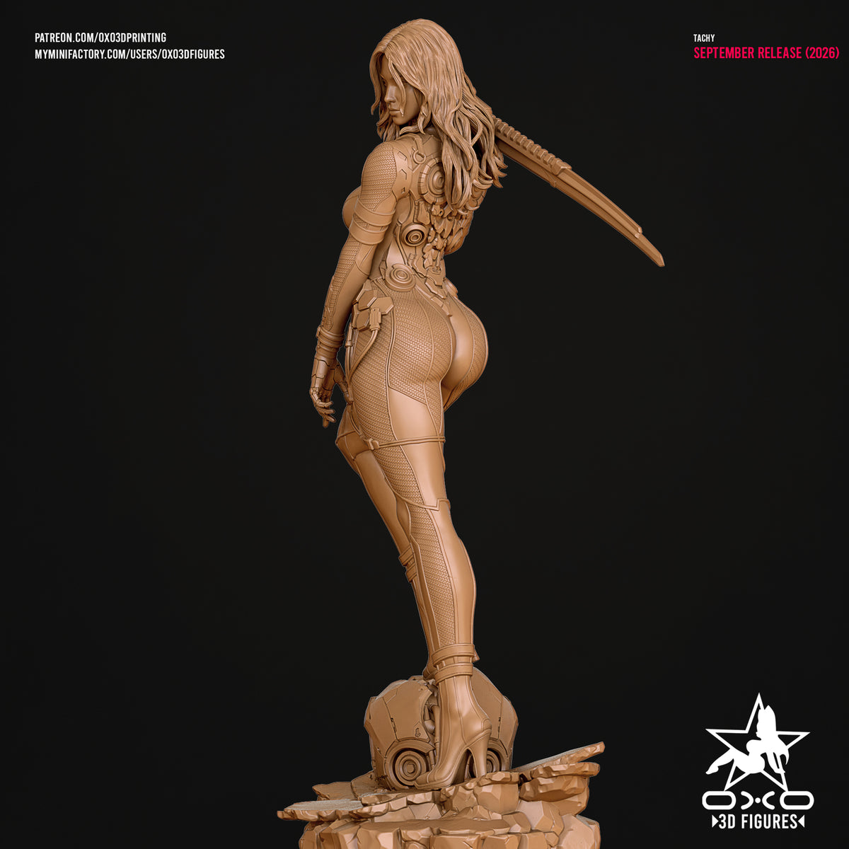 2024 Tachy_Stellar Blade - STL 3D Print Files