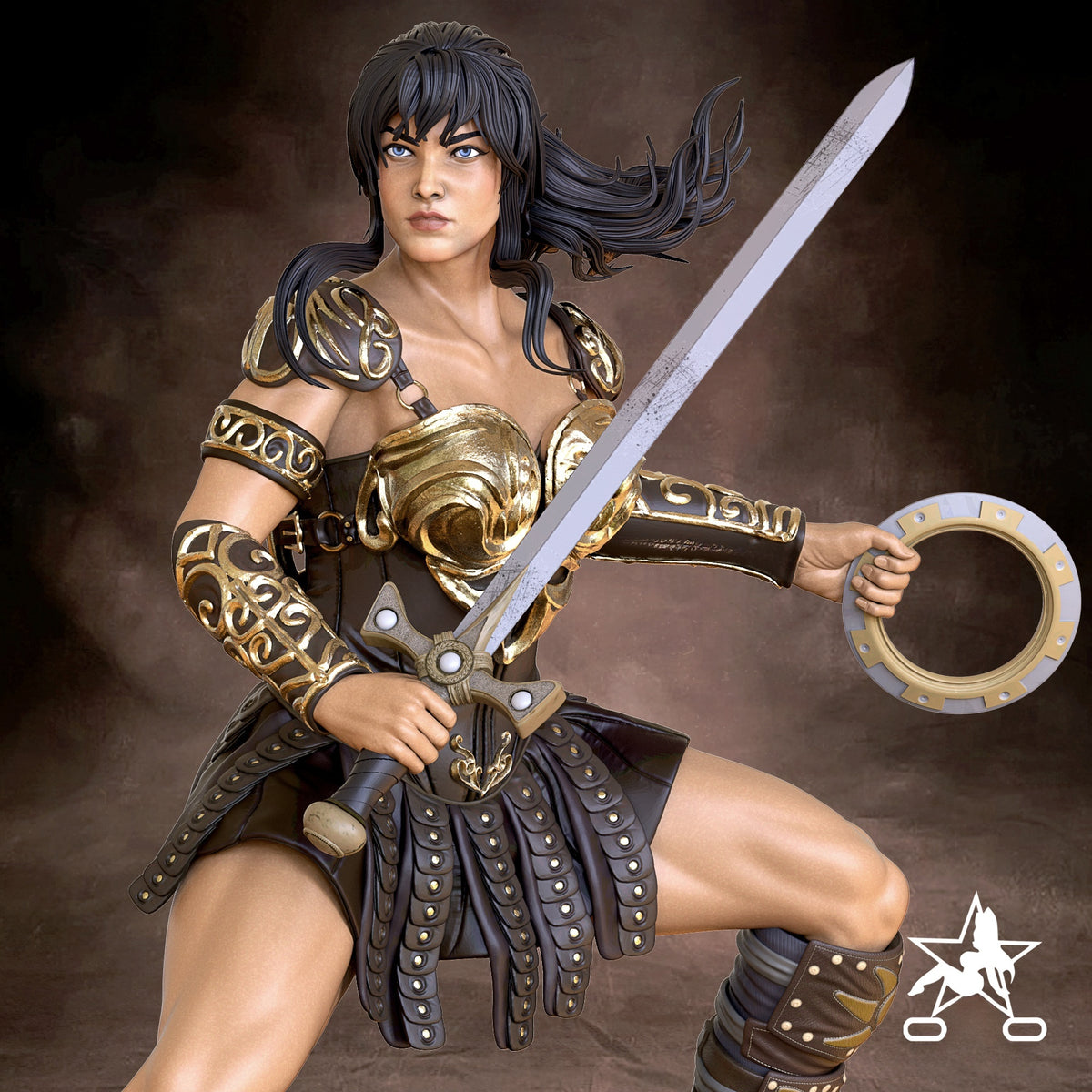 1799 Xena_Warrior Princess - STL 3D Print Files