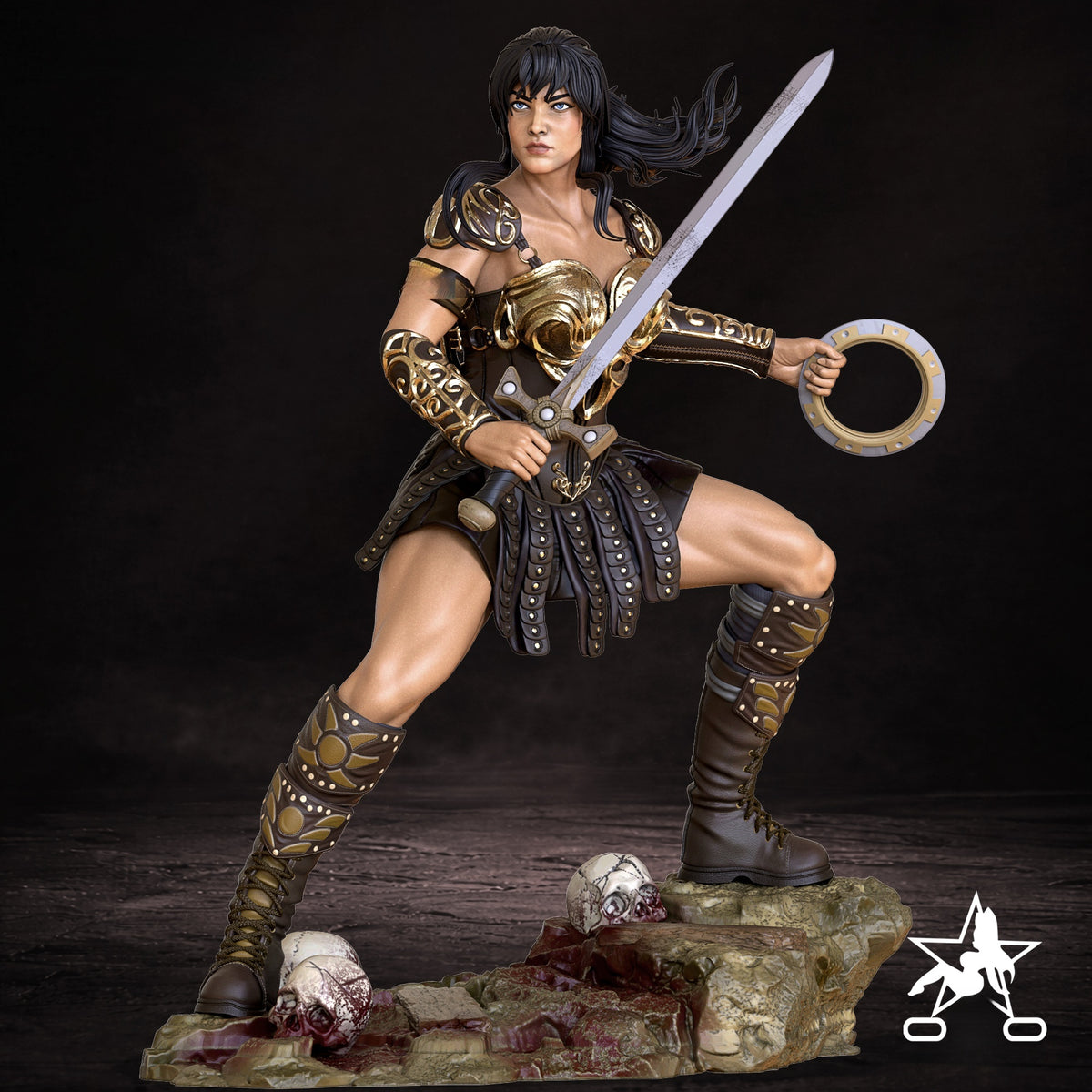 1799 Xena_Warrior Princess - STL 3D Print Files