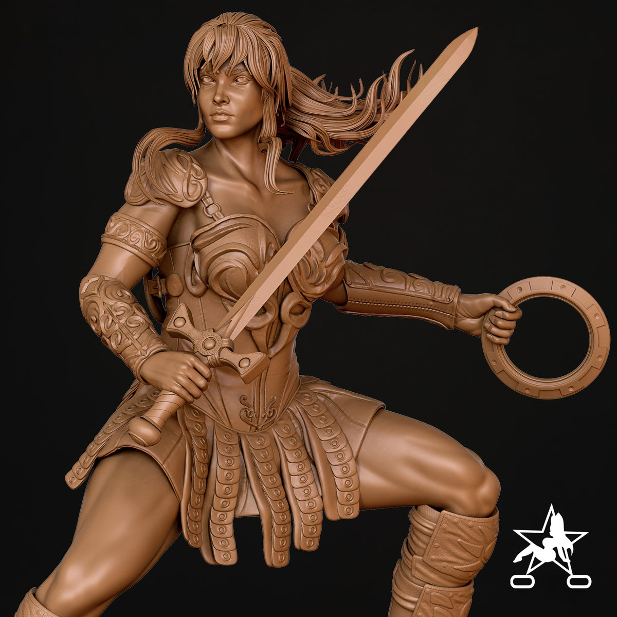 1799 Xena_Warrior Princess - STL 3D Print Files
