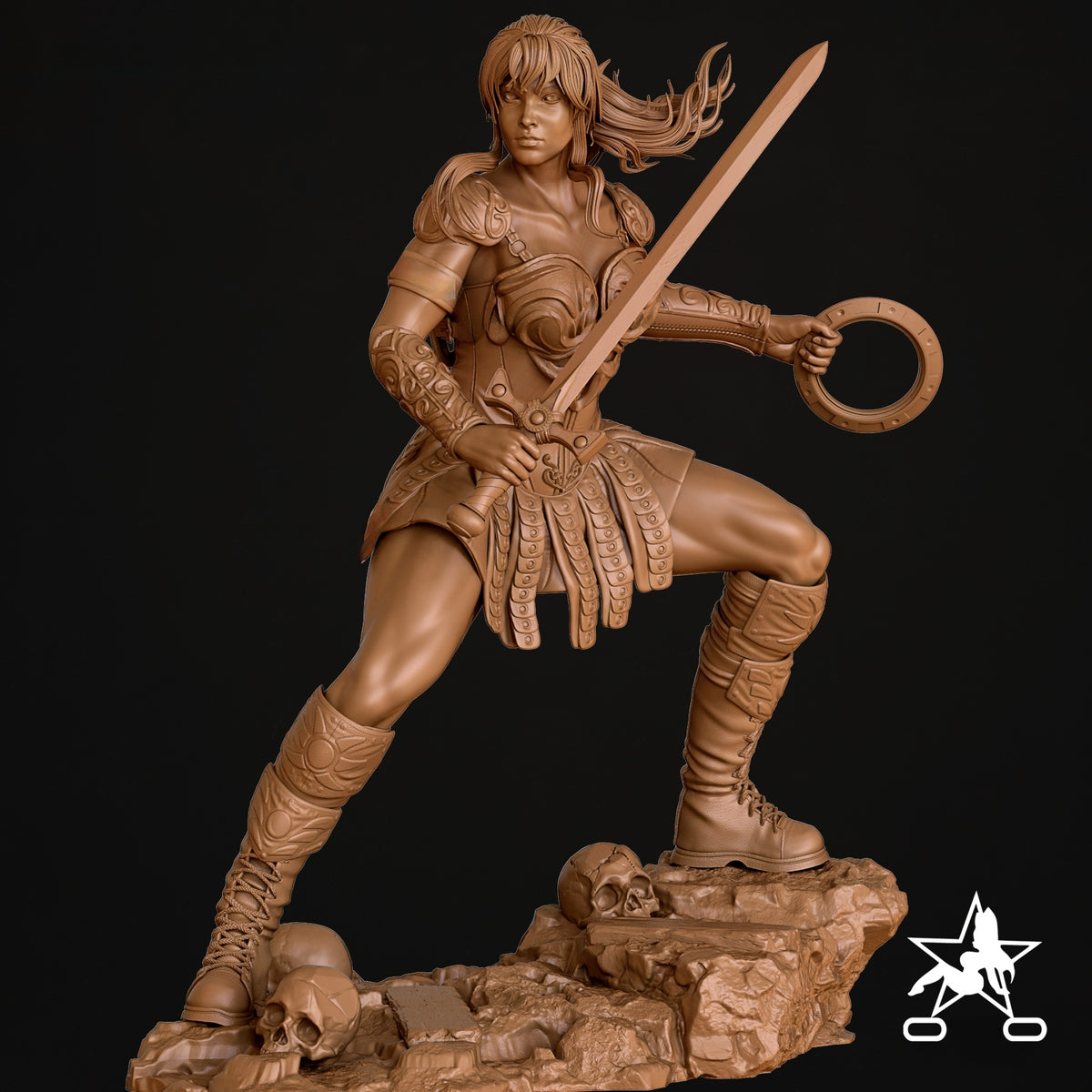 1799 Xena_Warrior Princess - STL 3D Print Files