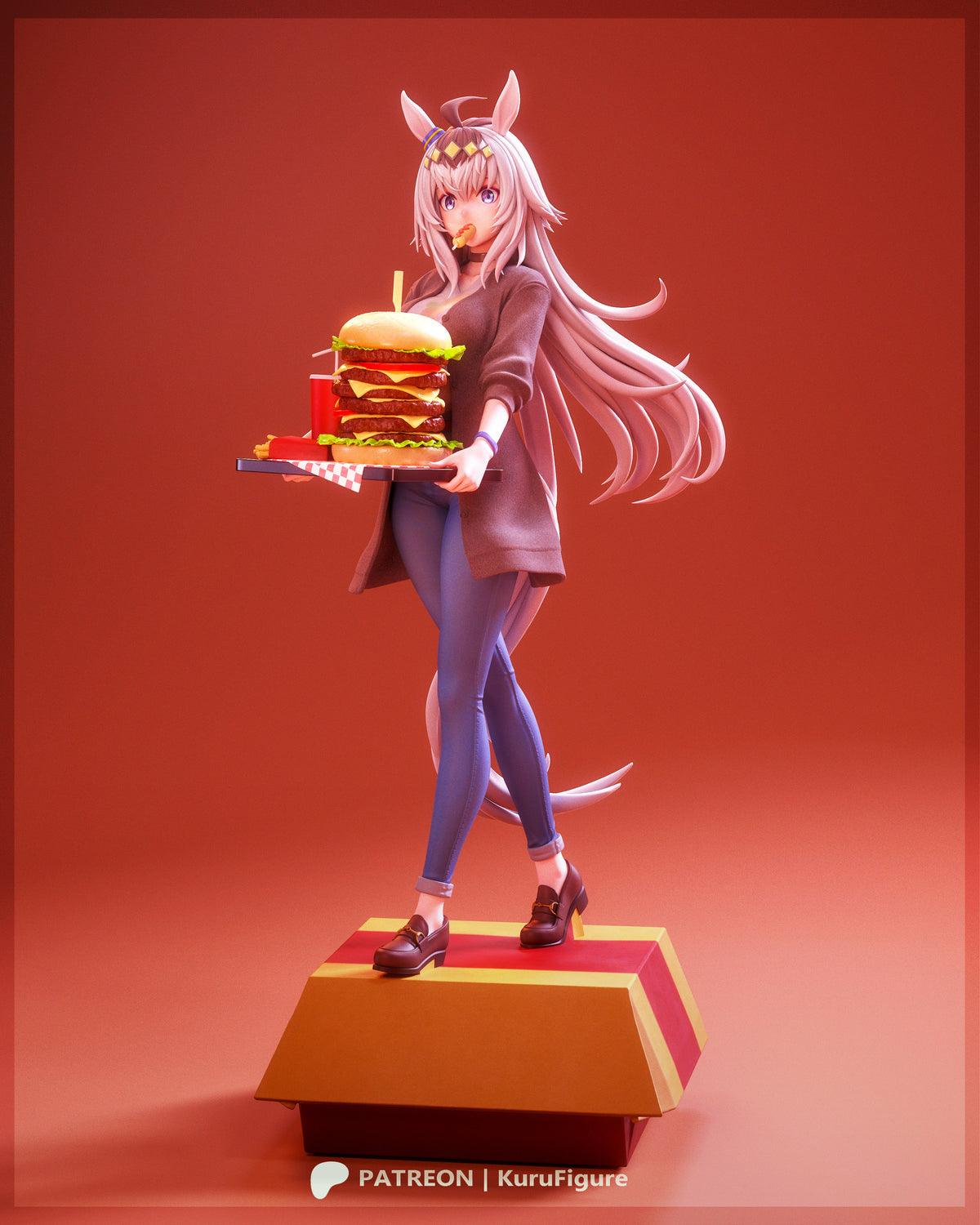 2082 Oguri Cap_Uma Musume Pretty Derby - STL 3D Print Files