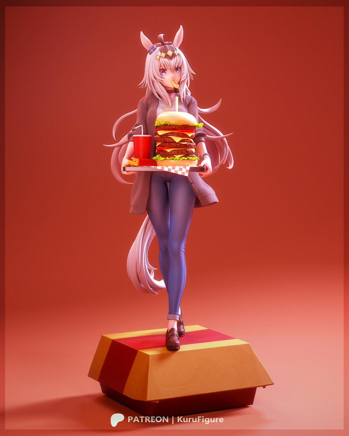 2082 Oguri Cap_Uma Musume Pretty Derby - STL 3D Print Files