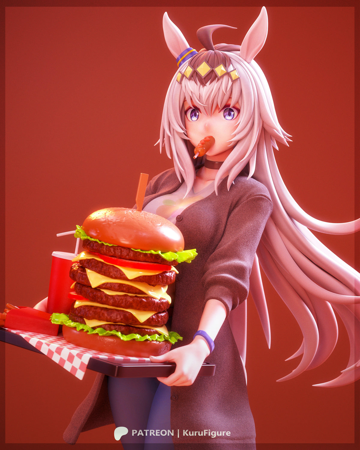 2082 Oguri Cap_Uma Musume Pretty Derby - STL 3D Print Files