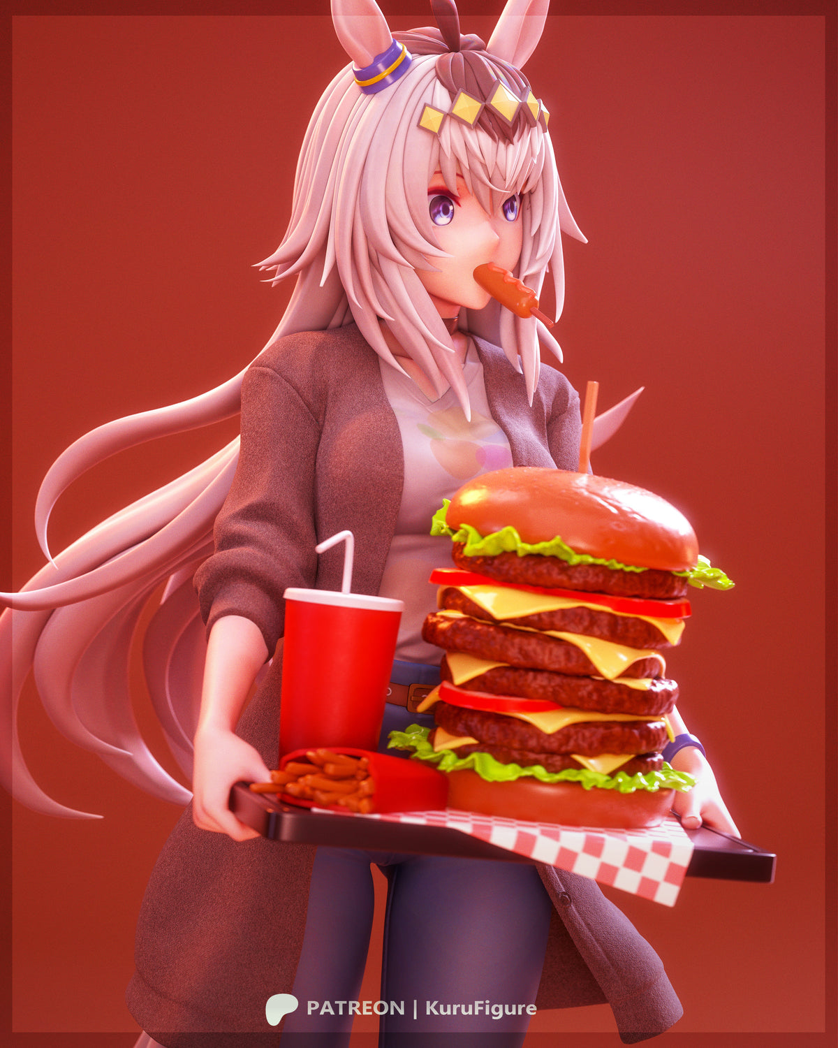 2082 Oguri Cap_Uma Musume Pretty Derby - STL 3D Print Files