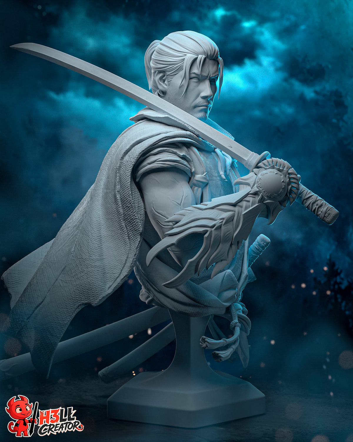 2079 Miyamoto Musashi_Onimusha Way of the Sword - STL 3D Print Files