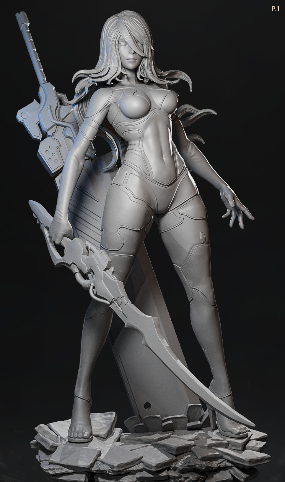 2008 A2_NieR Automata NSFW - STL 3D Print Files