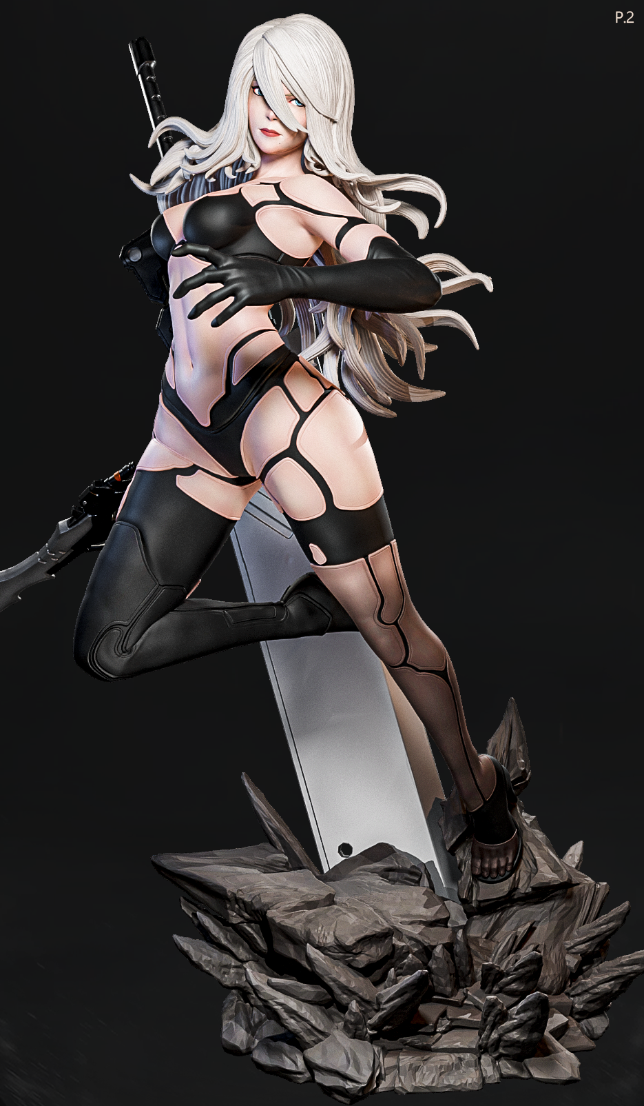 2008 A2_NieR Automata NSFW - STL 3D Print Files