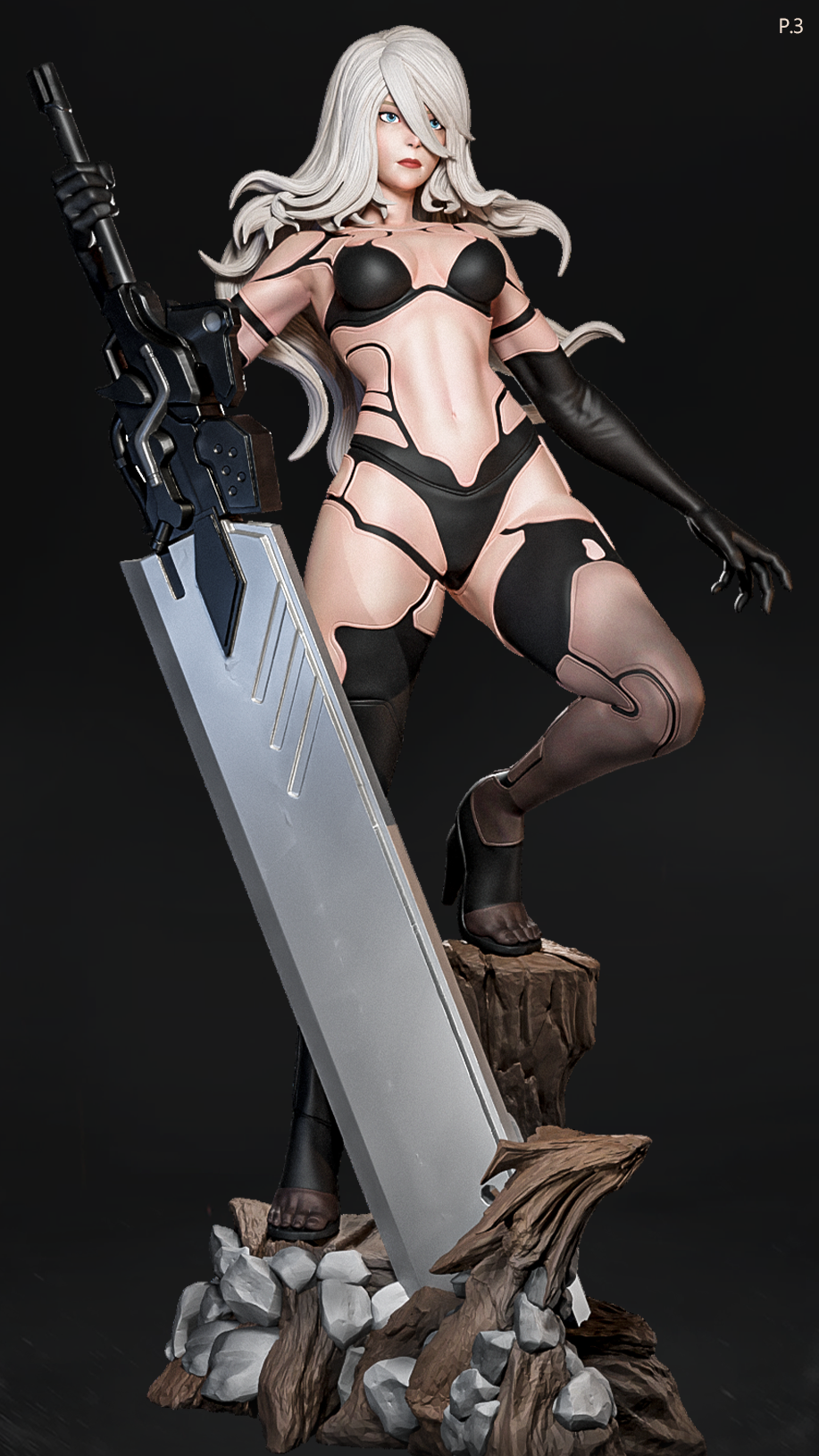 2008 A2_NieR Automata NSFW - STL 3D Print Files