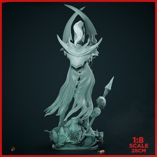 1636 Phantom Assassin Arcana_Dota 2 - STL 3D Print Files