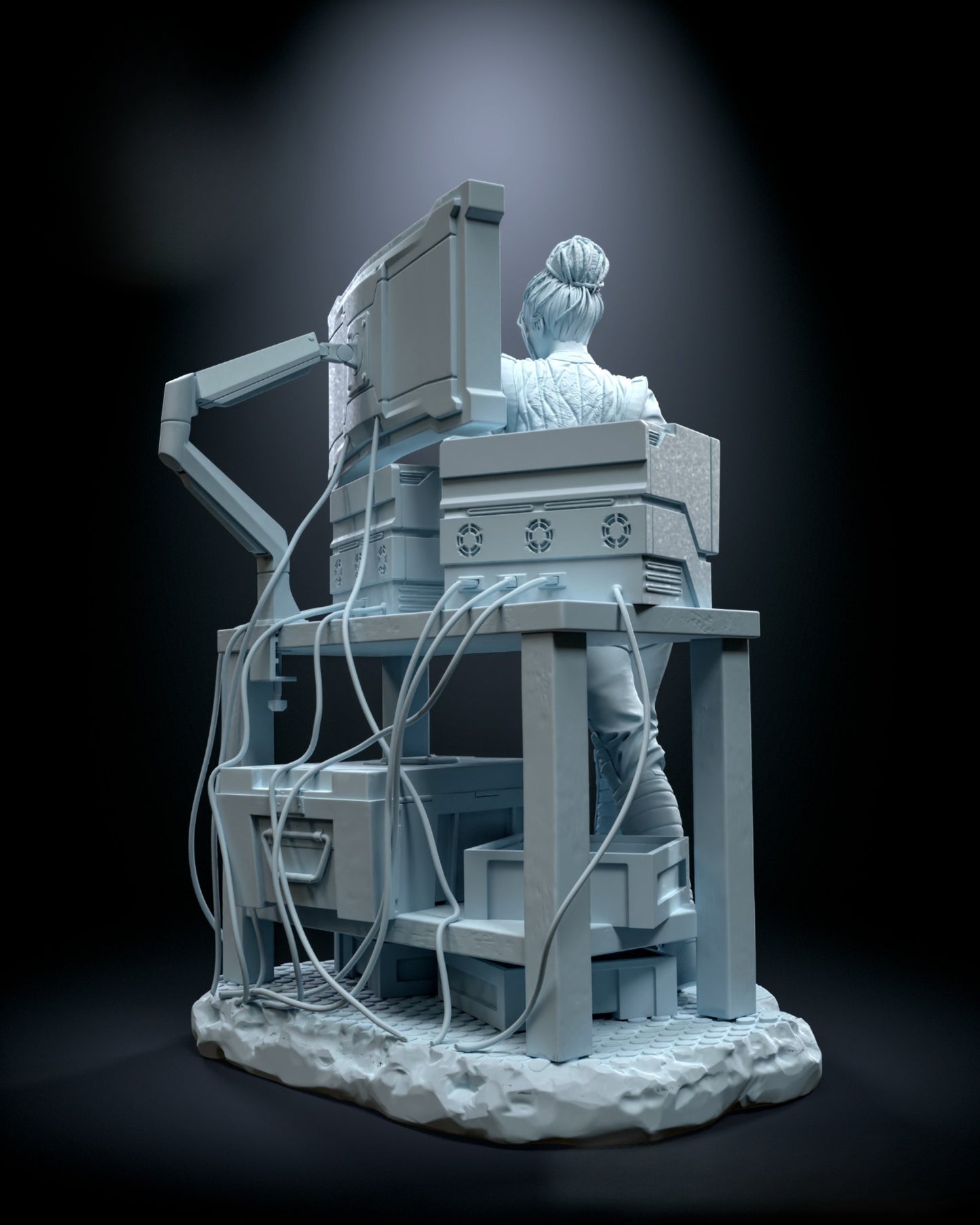 1153 Panam Palmer_Cyberpunk 2077 - STL 3D Print Files