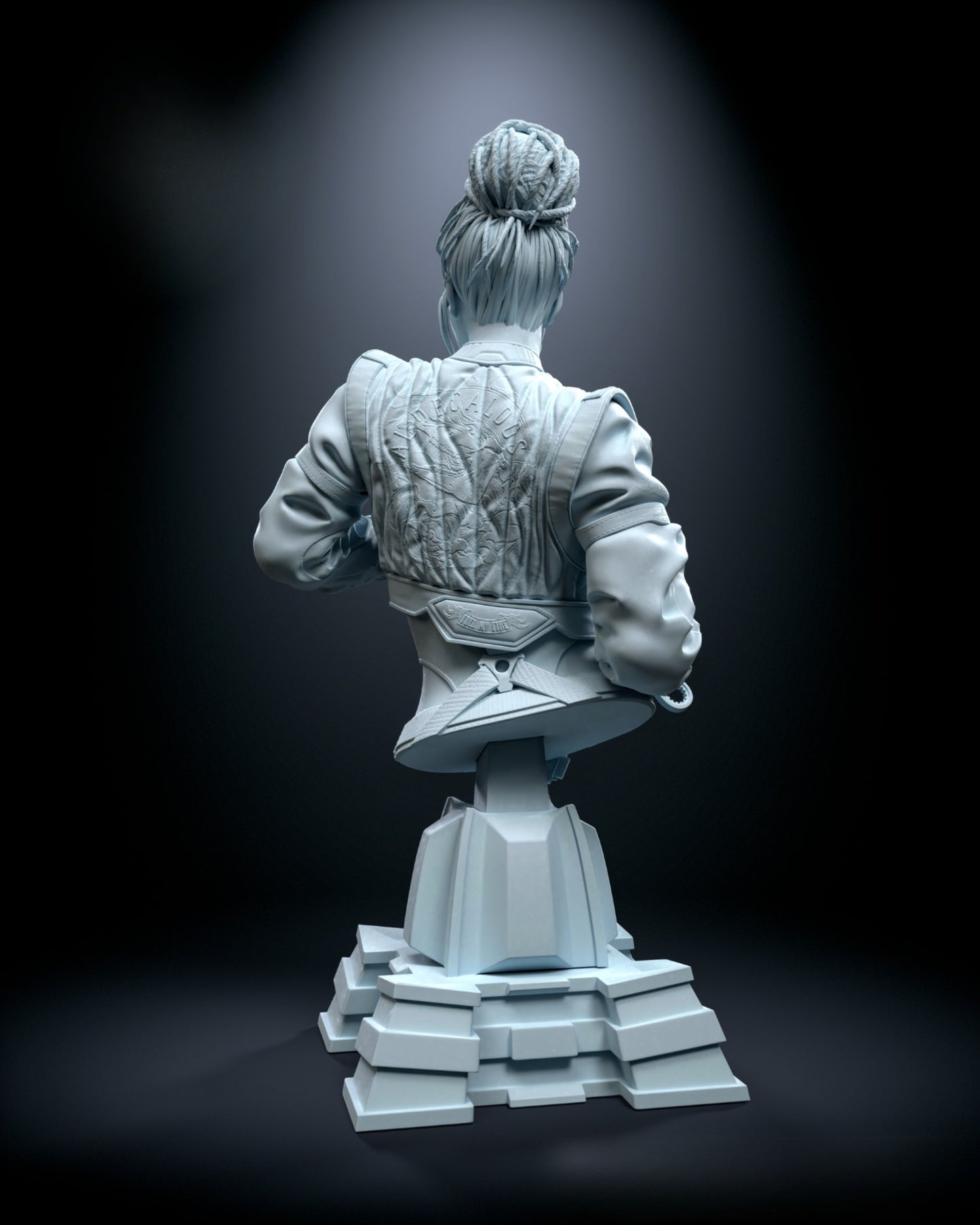 1153 Panam Palmer_Cyberpunk 2077 - STL 3D Print Files