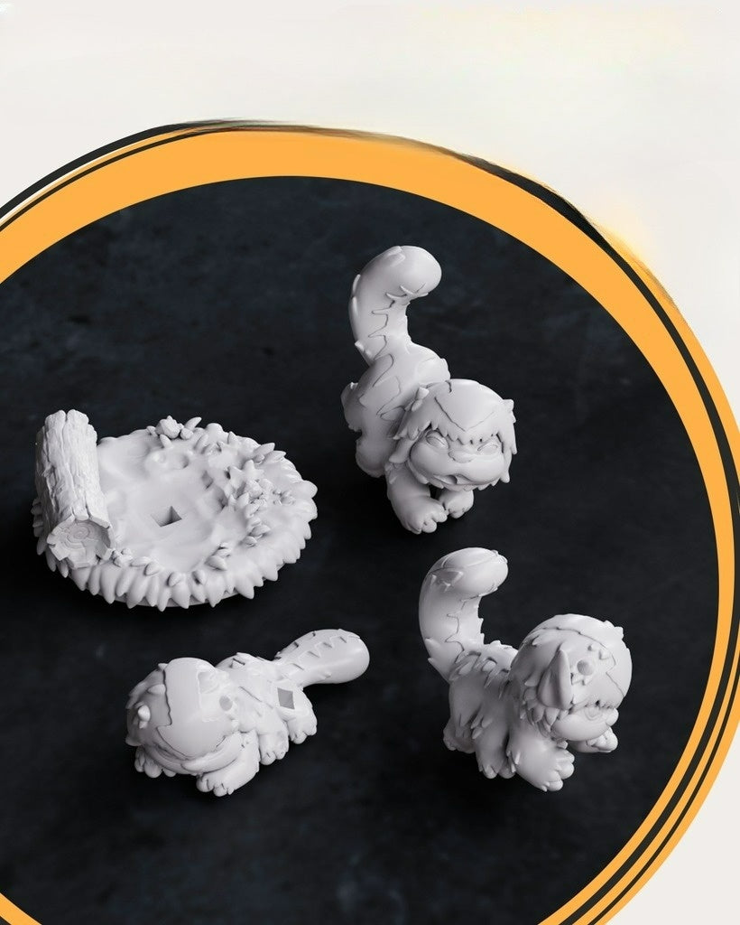 0010 Baby Skybison - Avatar - STL 3D Print Files