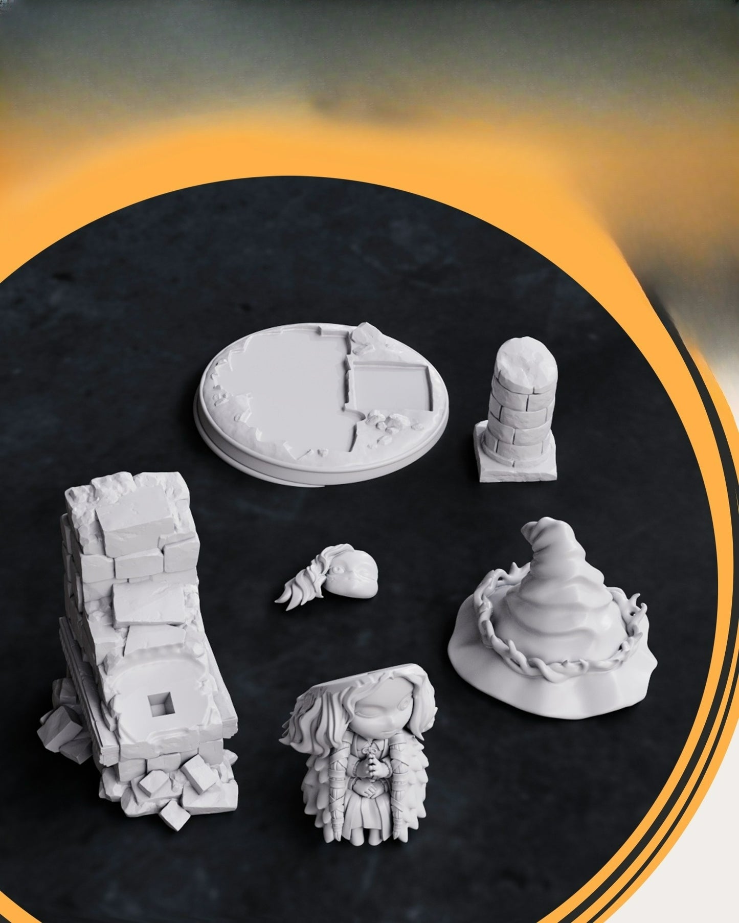 0019 Ranni from Elden Ring - STL 3D Print Files