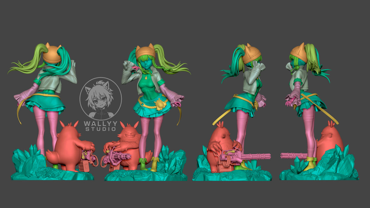 2060 Zoe Rayne_Palworld - STL 3D Print Files