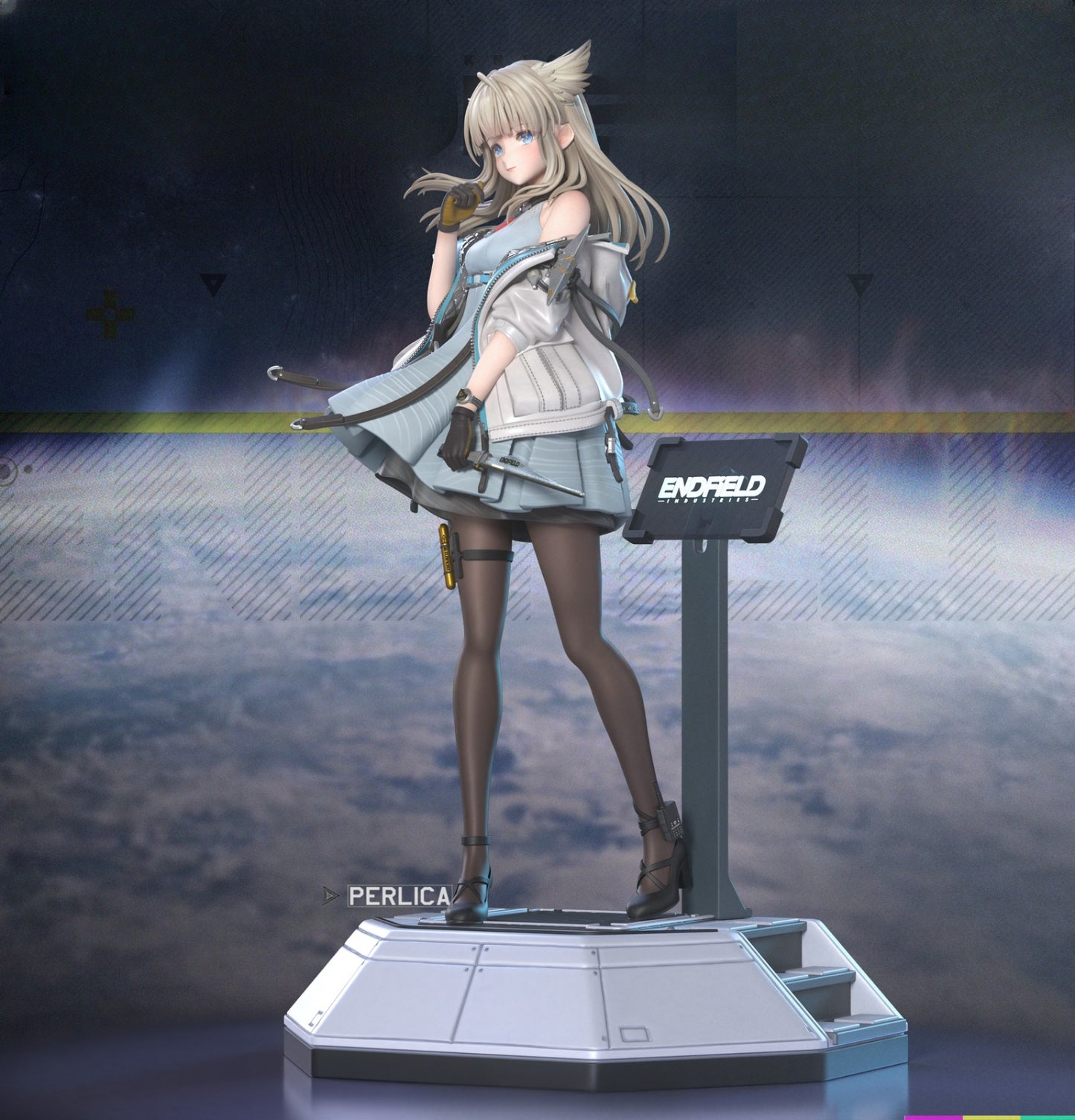 0812 Perlica (Arknights Enfield) - STL 3D Print Files